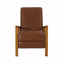 Club manuel en similicuir avec fonction inclinable
