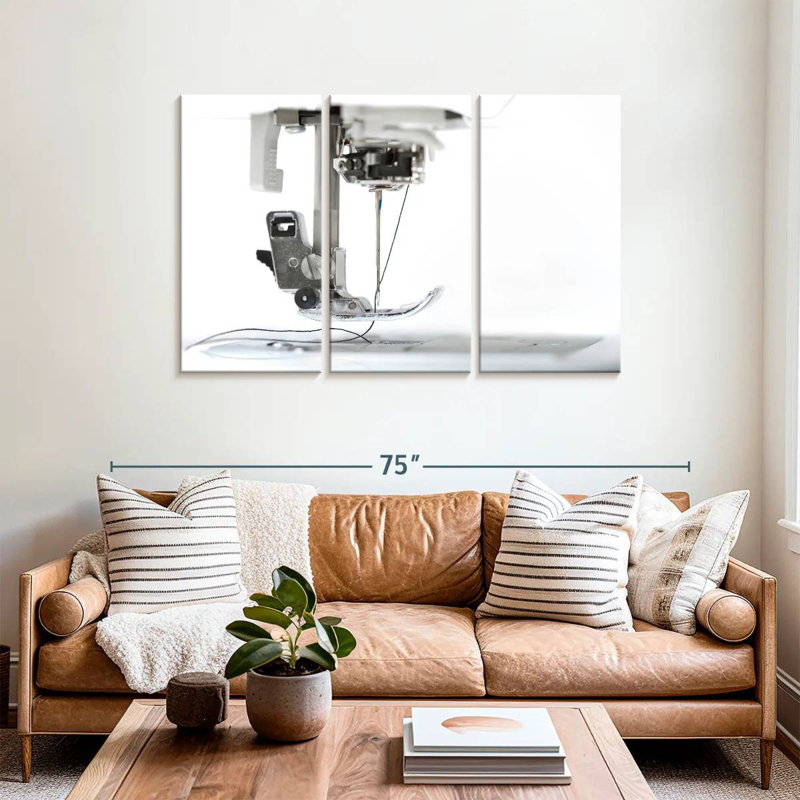 Senne Sewing Machine Close-Up, 36" H x 57" W