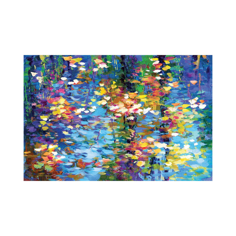 Autumn Reflections I by Leon Devenice - Wrapped Canvas Painting, 66.04 cm H x 45.72 cm W x 1.91 cm D