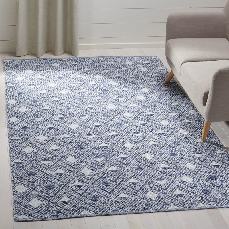 Dominica Hand Woven Performance Geometric Rug, Rectangle 8' x 10'