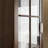 Dark-coffee Solid Wood + Glass Display Cases