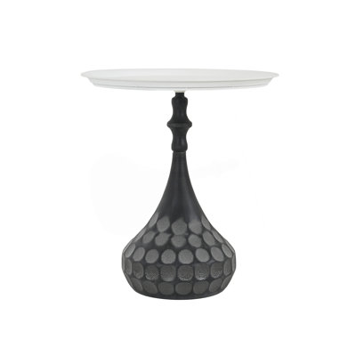 Table basse d'appoint en métal, guéridon