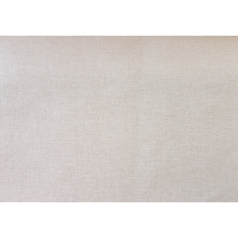 Lit, tête de lit seulement, chambre à coucher, revêtement, aspect lin, Grand lit, Beige