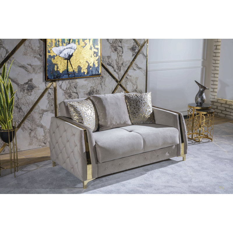 Canapé de style moderne, Taupe
