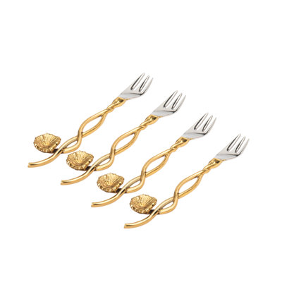 Ensemble de 4 fourchettes à dessert Mayfair