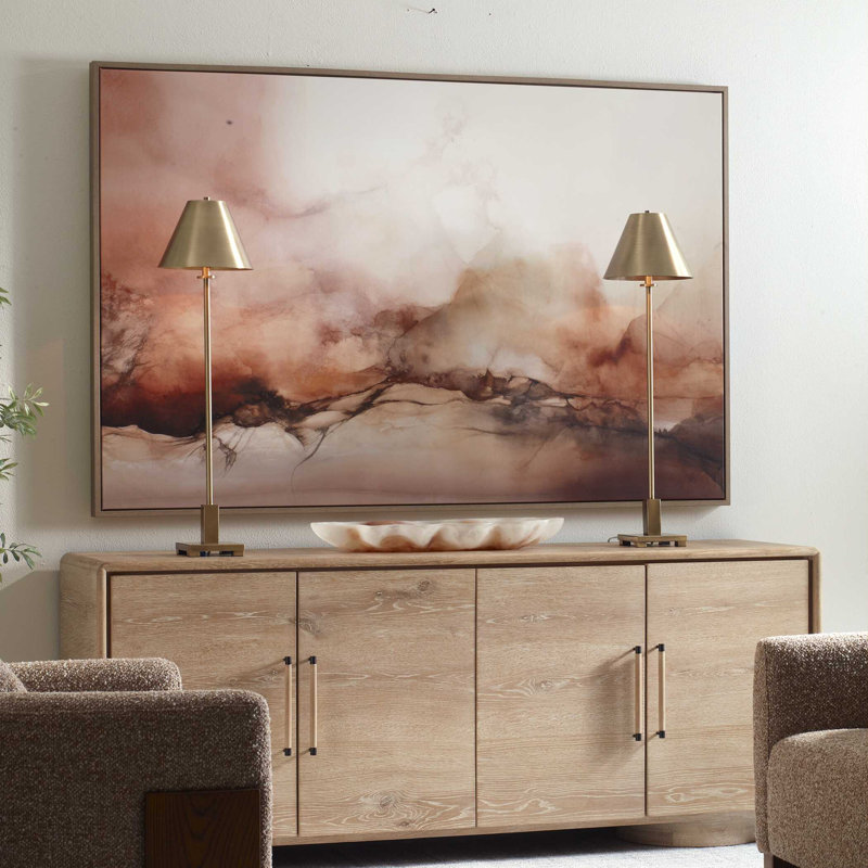 Toile moderne encadrée Uttermost Rise