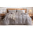 Soft Cotton Duvet Cover With Subtle Fine Stripes – Lightweight, Skin-friendly, Naturally Wrinkled Comfort For Bedroom-122763167-122763165