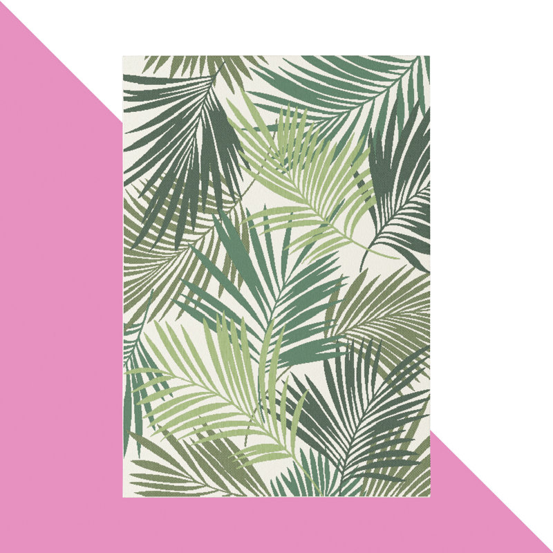 Annex Floral Indoor / Outdoor Area Rug, Rectangle 160 x 230cm