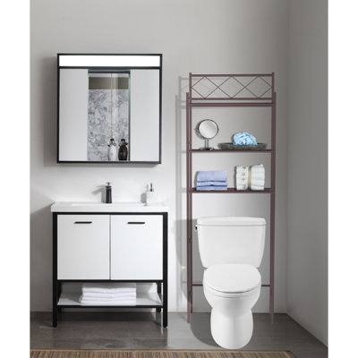 Steel Over The Toilet Storage