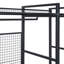 Garde-robe ouverte avec rails suspendus-673259874