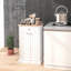 Poubelle de cuisine inclinable (blanc)
