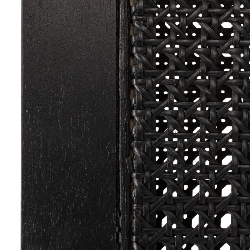 Table d'appoint ronde Rowan, Noir