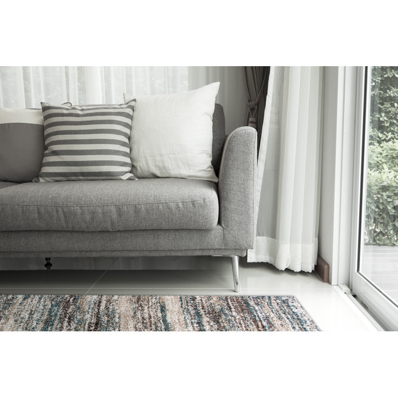Donna Abstract Indoor Rug, Rectangle 6'7" x 9'6"