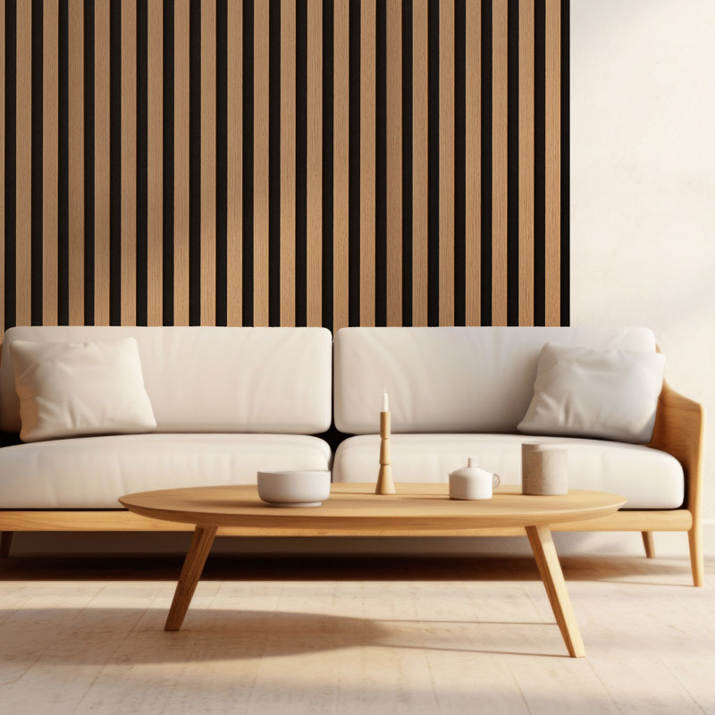 Ensor Wall Paneling, Oak, 120cm x 60cm