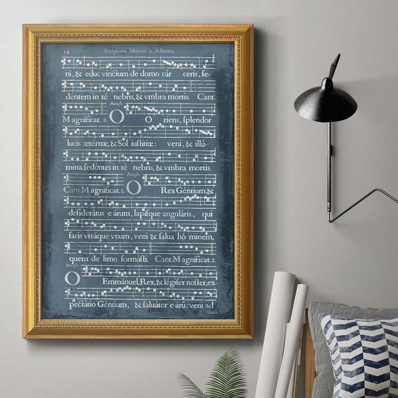 «Graphic Songbook IV», reproduction sur toile encadrée, L 24 po x H 36 po