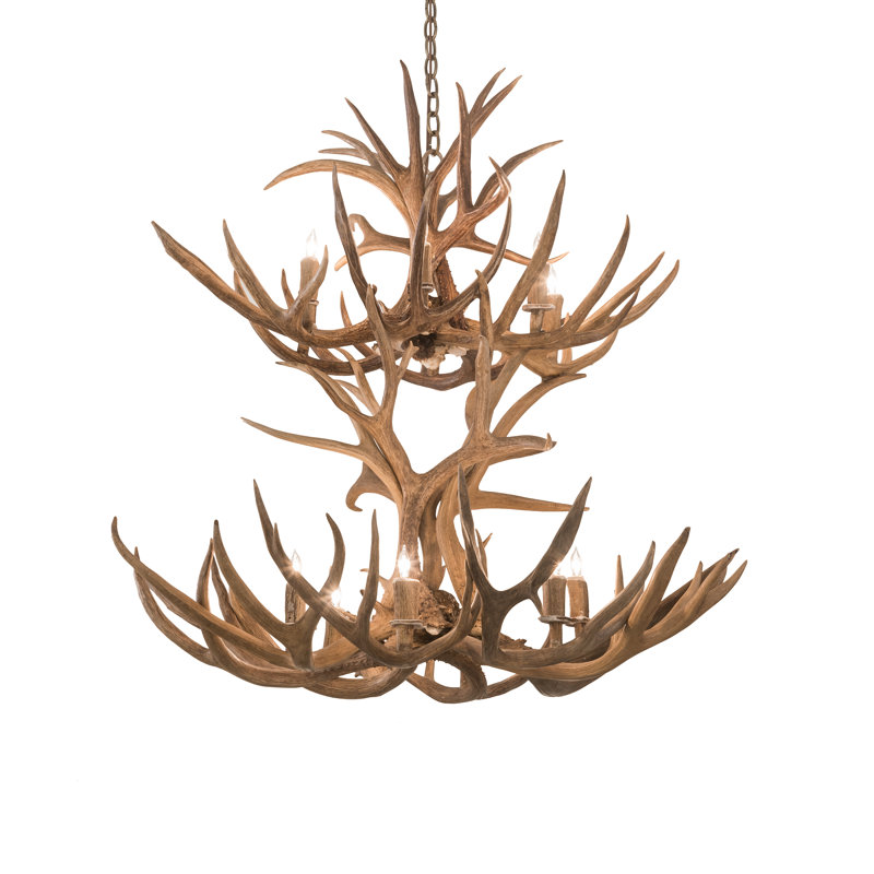 Rustic Lodge 12 - Light Chandelier
