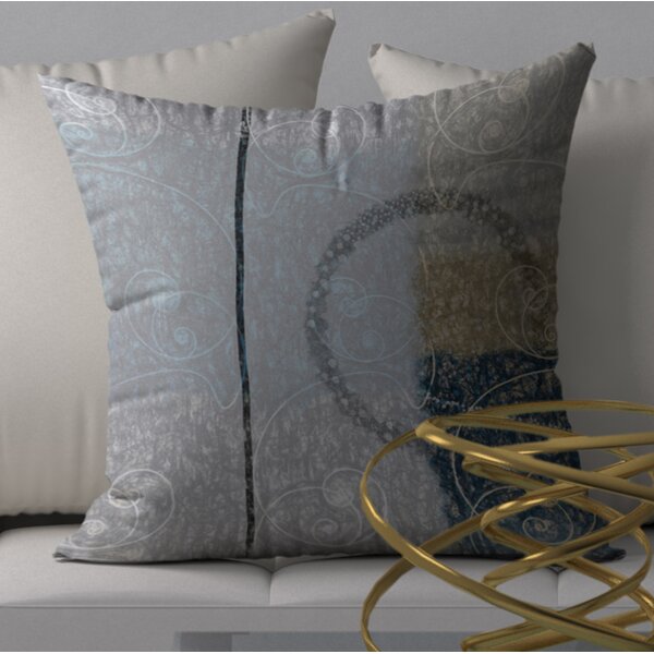 LeRoi Products Abstract Reversible Throw Pillow | Wayfair