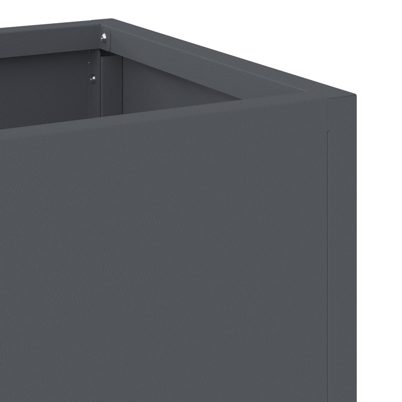 Elevated Planter, Anthracite, 82cm H x 100cm W x 26cm D