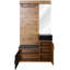 105 cm W Hall Tree with Storage Bench and Shoe Storage