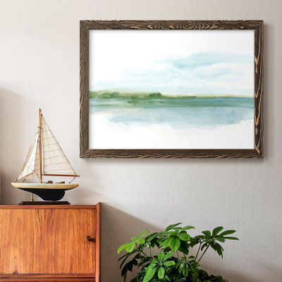 Green Ribbon Coast II, reproduction d'art sur toile