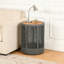 Table d'appoint d'extérieur en bois de rotin-888203784