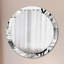 Huldar Glass Flat Wall Mirror