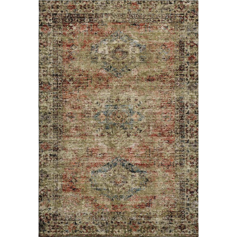 Tapis de qualité supérieure Mayfield Global, Terracotta, 8 pi x 10 pi