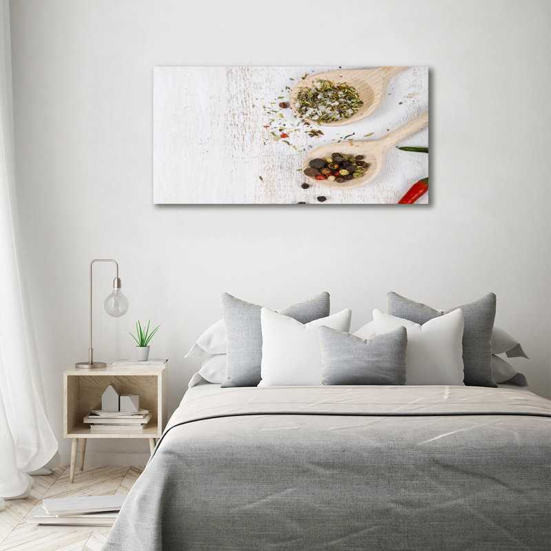 Vegetables And Spices - Wrapped Canvas Print
