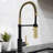 ZLINE Autograph Sierra Pull Down Spring Single Handle Kitchen Faucet-113050173