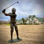 Bronze Garden Statue