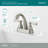 Elmhurst 2-handle Bathroom Faucet with Drain Assembly-56096290