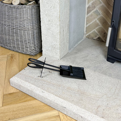 Purbeck Piece Steel Fireplace Tool Set