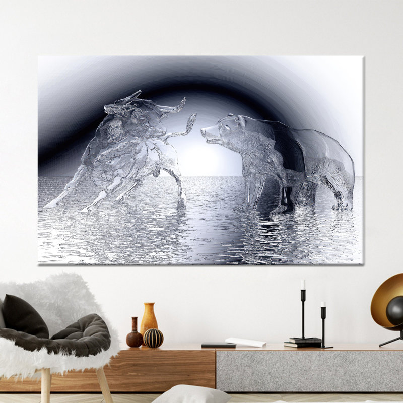 Modern Modern Office Decor - Art mural sur toile imprimée, 1P, 27,6 po H x 39,4 po l