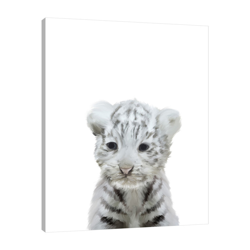 «White Tiger», toile tendue par Leah Straaham