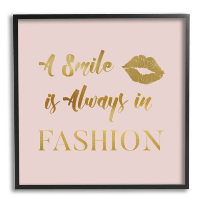 «Smile Always In Fashion», art giclée par Carol Robinson
