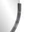 Dante Oval Stainless Steel Beveled Mirror-43046306