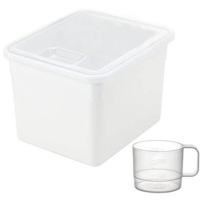 White Food Storage Container