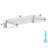 Chrome Wire Wall Mount Shelf-110263109