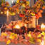 Ensemble de 2 décorations d'automne, guirlande d'automne 11,8 pi pour manteau de cheminée, décorations d'automne pour la maison, guirlande de feuilles d'automne, guirlandes de l'Action de grâce, guirlandes d'automne pour fête de mariage, feuilles jaune-vert