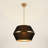 Aurelius 1 - Light Single Statement Geometric Pendant