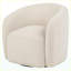 Fauteuil d'appoint pivotant à 360 ° Modern