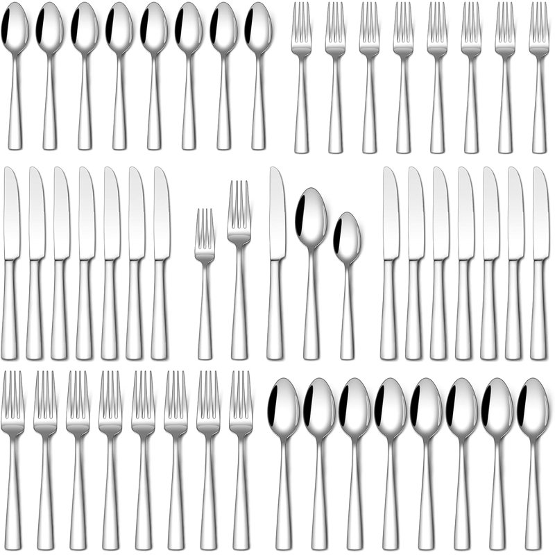 40 Piece Silverware Set