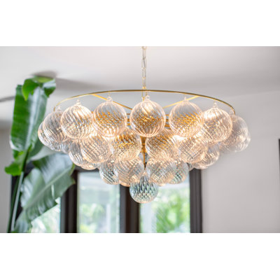 Lustre 9 lumières MIMI par MEGAN MOLTEN x Mitzi