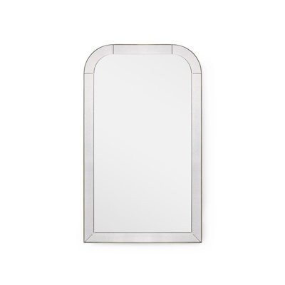 Riley Arch Glass Framed Wall Mirror