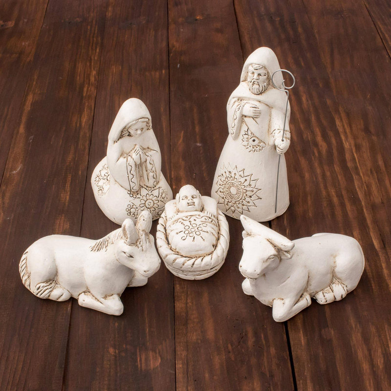 Ensemble de scènes 6 pièces love crèche