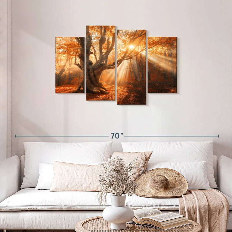 Lumière du soleil d'automne Alvord, H 27 po x l 43 po