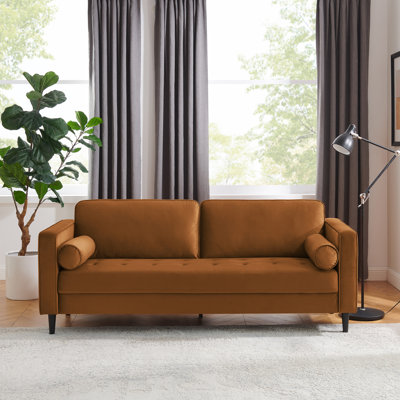 Jeses 81.5" W Mid-Century Modern Sofa