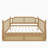 Traditional Style Rattan Daybed with 2 Drawers-384277243-376731184