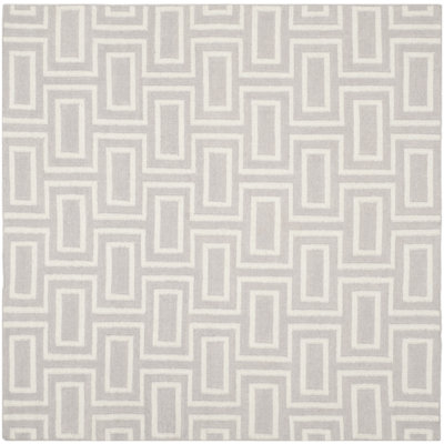 Mars Geometric Wool Hand Woven Area Rug