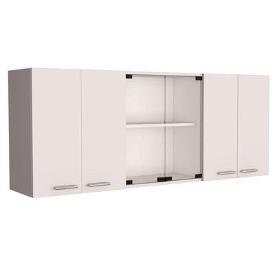 Armoire murale, quatre tablettes intérieures